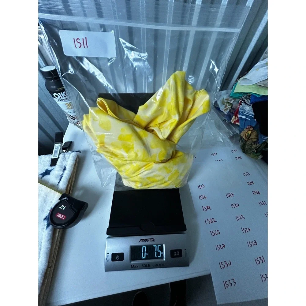 NWT Adidas Golf Polo Shirt Mens Medium Yellow Floral Print Performance Golf